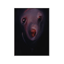 Agressif  -  huile sur toile cm 70 x 52