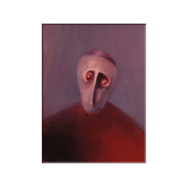 Triste  -  huile sur toile cm 70 x 52