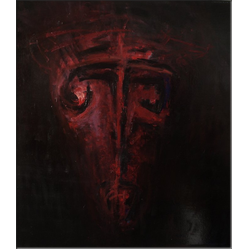 huile sur toile cm 130 x 116