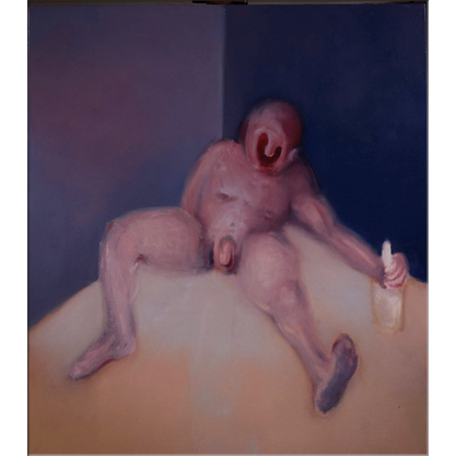 huile sur toile cm 130 x 116