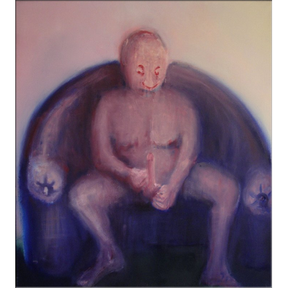 huile sur toile cm 130 x 116