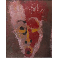 Il est devenu fou, huile sur toile, cm 33x27