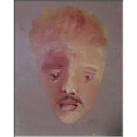 Il est mort � la guerre, huile sur toile, cm 33x27