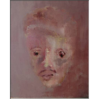 Il est mort � la guerre, huile sur toile, cm 33x27